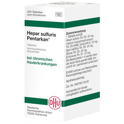 HEPAR SULFURIS PENTARKAN Tabletten