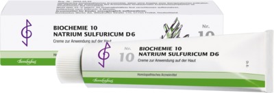 BIOCHEMIE 10 Natrium sulfuricum D 6 Creme