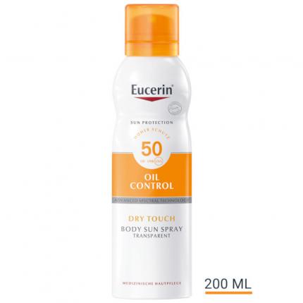 Eucerin Oil Control Dry Touch Spray LSF 50 -*zusätzlich 20% Rabatt