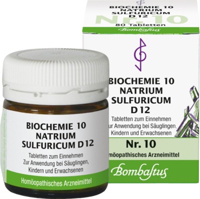 BIOCHEMIE 10 Natrium sulfuricum D 12 Tabletten