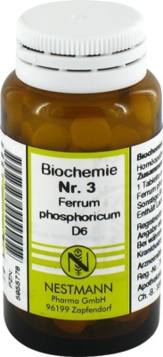 BIOCHEMIE 3 Ferrum phosphoricum D 6 Tabletten