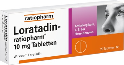 Loratadin ratiopharm 10mg - bei Allergien