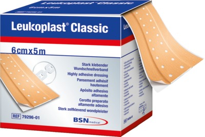 LEUKOPLAST Classic Pflaster 6 cmx5 m Rolle