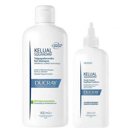 DUCRAY KELUAL SQUANORM Shampoo &amp; Tonikum Set