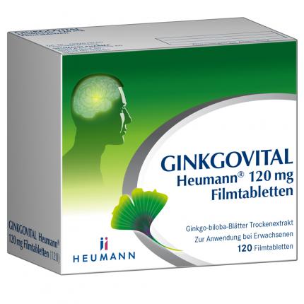 GINKGOVITAL Heumann 120mg