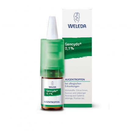 WELEDA GENCYDO 0,1% Augentropfen