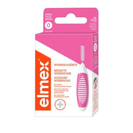 elmex INTERDENTALBÜRSTEN pink, Größe 0, 0,4mm