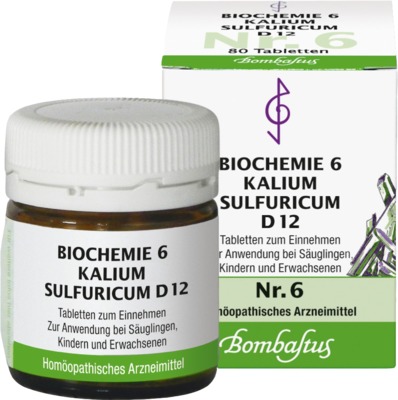 BIOCHEMIE 6 Kalium sulfuricum D 12 Tabletten