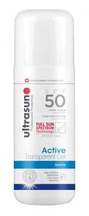 ultrasun Active Transparent Gel SPF 50