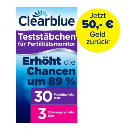 Clearblue Fertilitätsmonitor Teststäbchen