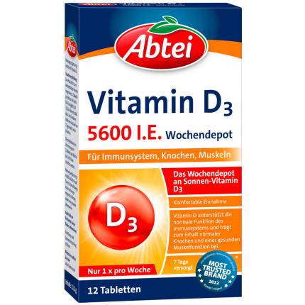 Abtei Vitamin D3 5.600 I.E.