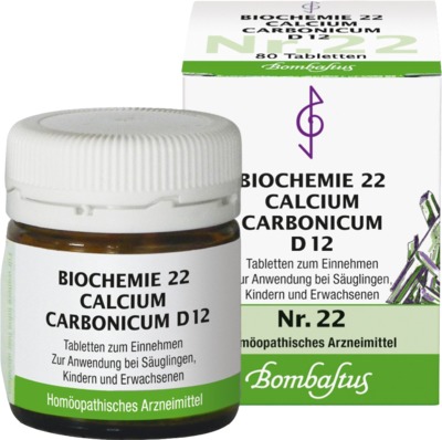 BIOCHEMIE 22 Calcium carbonicum D 12 Tabletten