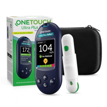 OneTouch Ultra Plus Reflect Blutzuckermessgerät mg/dL
