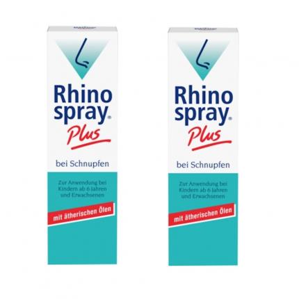 Rhinospray Plus bei Schnupfen Nasenspray Doppelpack