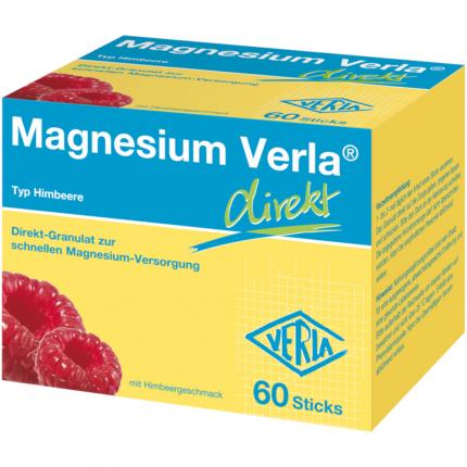 Magnesium Verla Direkt Granulat Himbeere