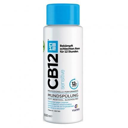 CB12 sensitive MUNDSPÜLUNG SOFT MENTHOL, ALKOHOLFREI