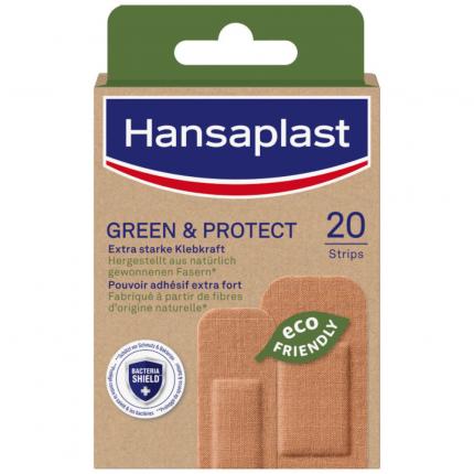 Hansaplast GREEN &amp; PROTECT Pflasterstrips