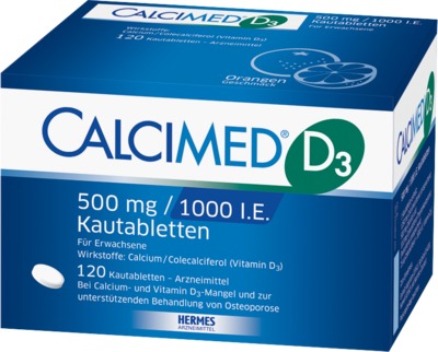 CALCIMED D3 500mg/1000 I.E.