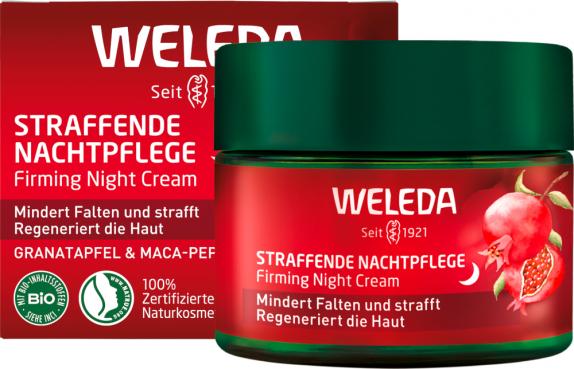 WELEDA Straffende Nachtpflege Granatapfel &amp; Maca-Peptide