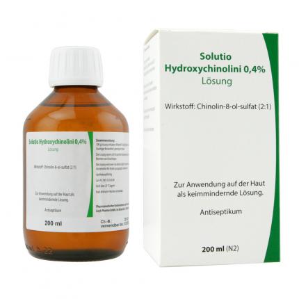 SOLUTIO Hydroxychinolini 0,4% Lösung