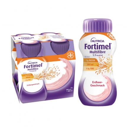 Fortimel Multifibre 1.5 kcal Erdbeergeschmack