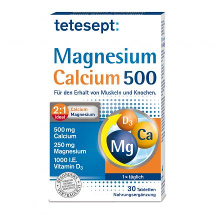 tetesept Magnesium Calcium 500