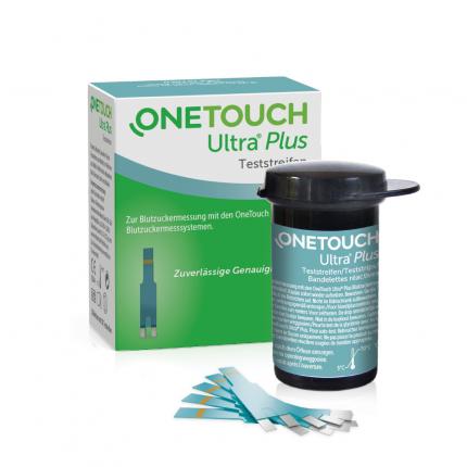 OneTouch Ultra Plus Blutzuckerteststreifen