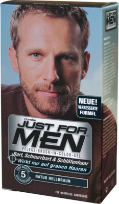 JUST for men Brush in Color Gel hellbraun