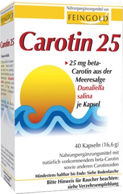 CAROTIN 25 Feingold Kapseln