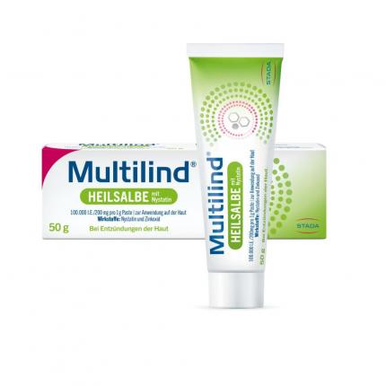 Multilind Heilsalbe mit Nystatin