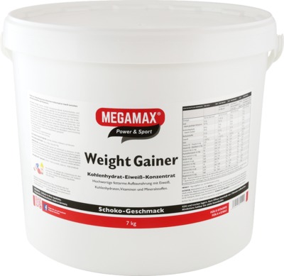 WEIGHT GAINER Megamax Schoko Pulver