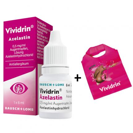 Vividrin Azelastin 0,5 mg/ml Augentropfen