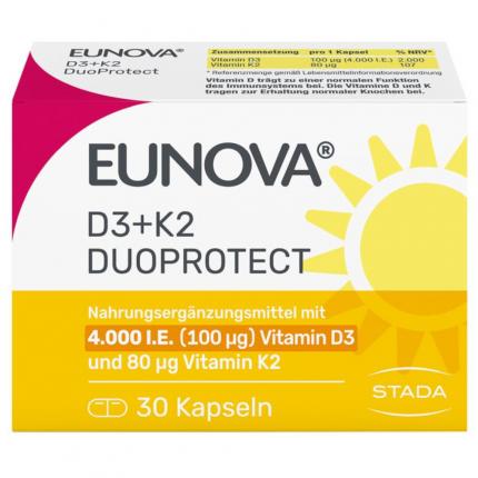 EUNOVA DuoProtect D3+K2 4000 I.E.