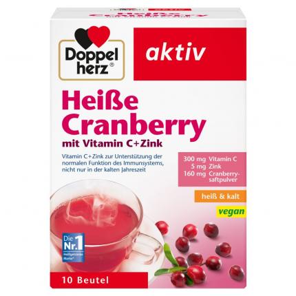 Doppelherz aktiv Heiße Cranberry mit Vitamin C + Zink