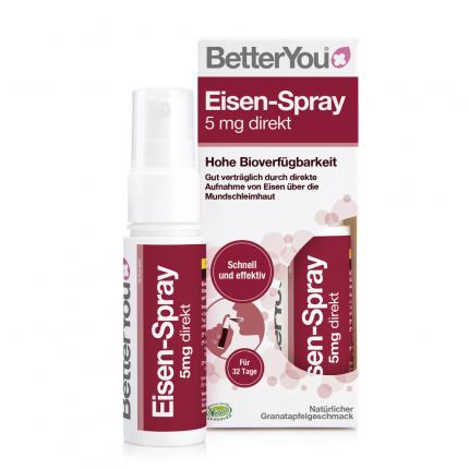 BETTERYOU Eisen-Spray 5mg direkt