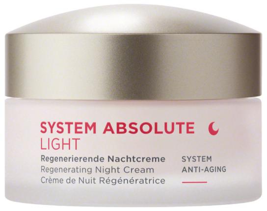 BÖRLIND SYSTEM ABSOLUTE LIGHT Regenerierende Nachtcreme