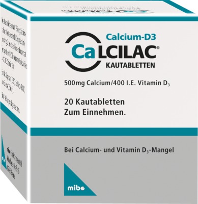 Calcilac 500mg/400 I.E.