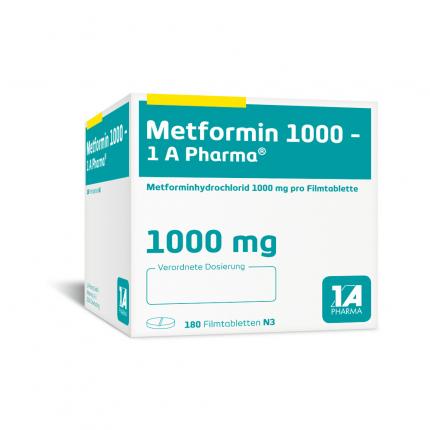 Metformin 1000-1A Pharma