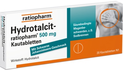 Hydrotalcit-ratiopharm 500 mg