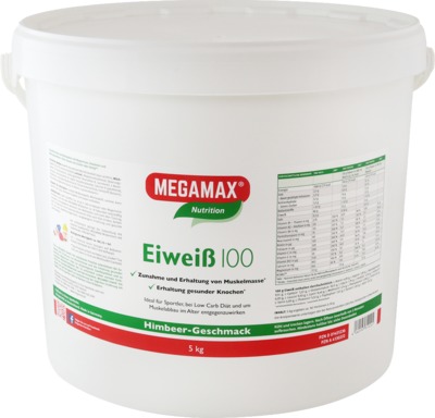 EIWEISS 100 Himbeer Quark Megamax Pulver