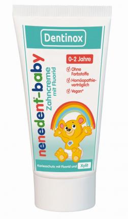 Dentinox nenedent-baby Zahncreme mit Fluorid