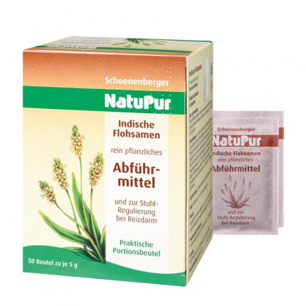 NatuPur Indische Flohsamen Abführmittel &amp; bei Reizdarm