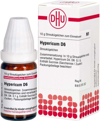 HYPERICUM D 6 Globuli