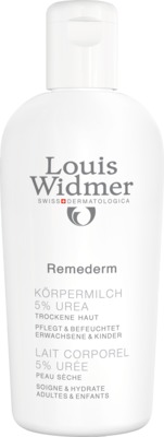 LOUIS WIDMER Remederm Körpermilch 5% Urea unparfümiert