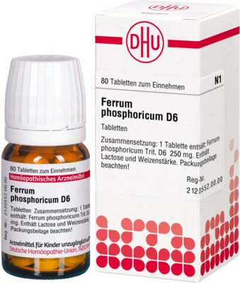 FERRUM PHOSPHORICUM D 6 Tabletten