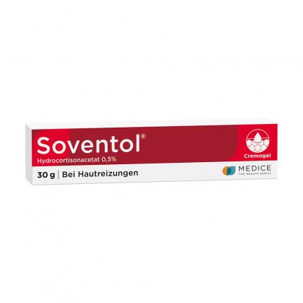 Soventol HydroCortisonACETAT 0,5% bei Hautentzündungen