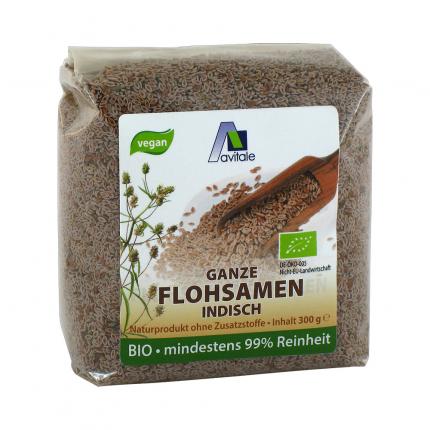 FLOHSAMEN INDISCH ganz Bio