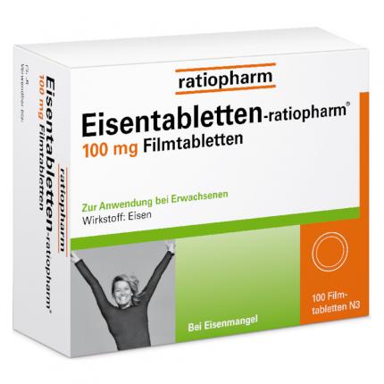 Eisentabletten-ratiopharm 100mg