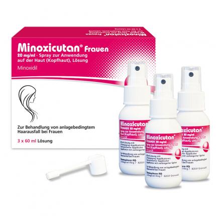 MINOXICUTAN Frauen 20 mg/ml Spray