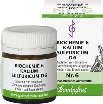 BIOCHEMIE 6 Kalium sulfuricum D 6 Tabletten